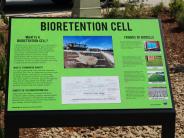 Bioretention cell exhibit