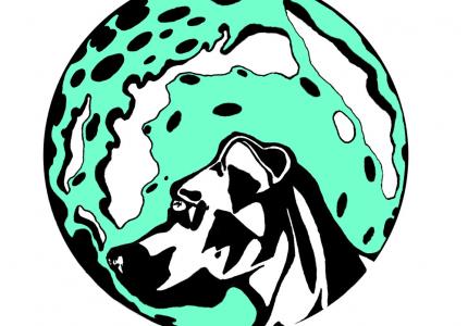 Moondog Pizza logo